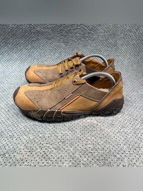 Woodland Brown Tan Leather Hiking Shoes Size 9 Men’s